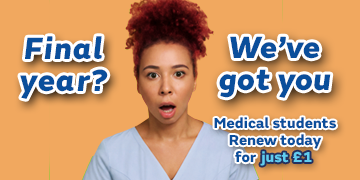 Medical students renew today for just £1
