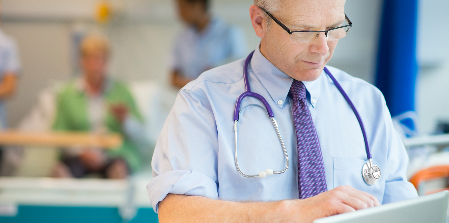 Consultant on tablet